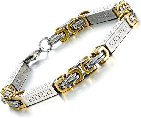 bracciale versace uomo argento|Saldi Bracciali Versace da Uomo: 38+ Prodotti .